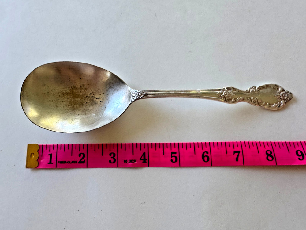 International Silver Grand Elegance Serving Spoon Silverplate 1959 8.75”