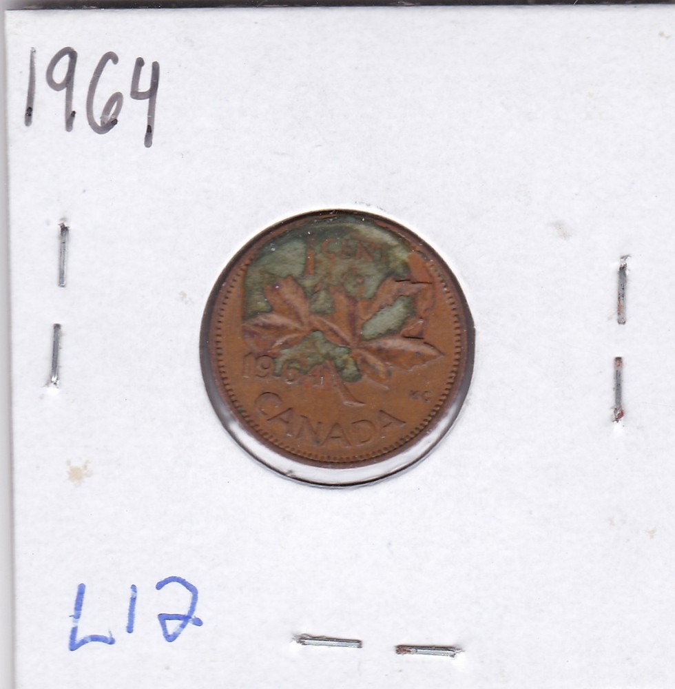 1964 Canada Cent L12