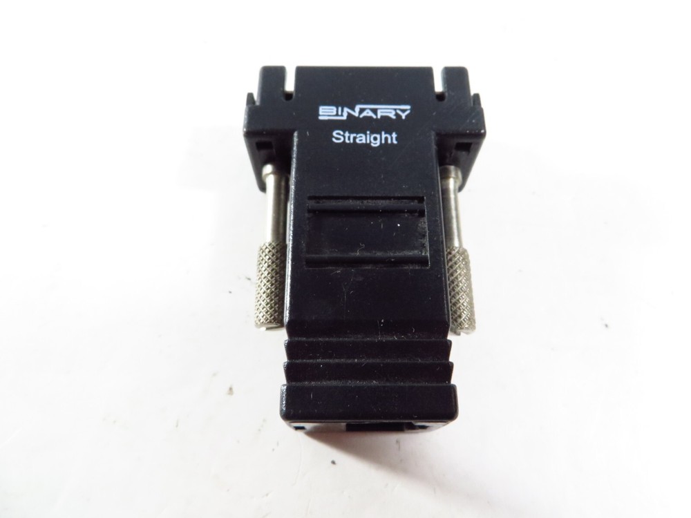 3 Pack RJ45 to DB9 Serial Adapters Bundle, Binary/Crestron, FREE 2-3 Day Ship!!!