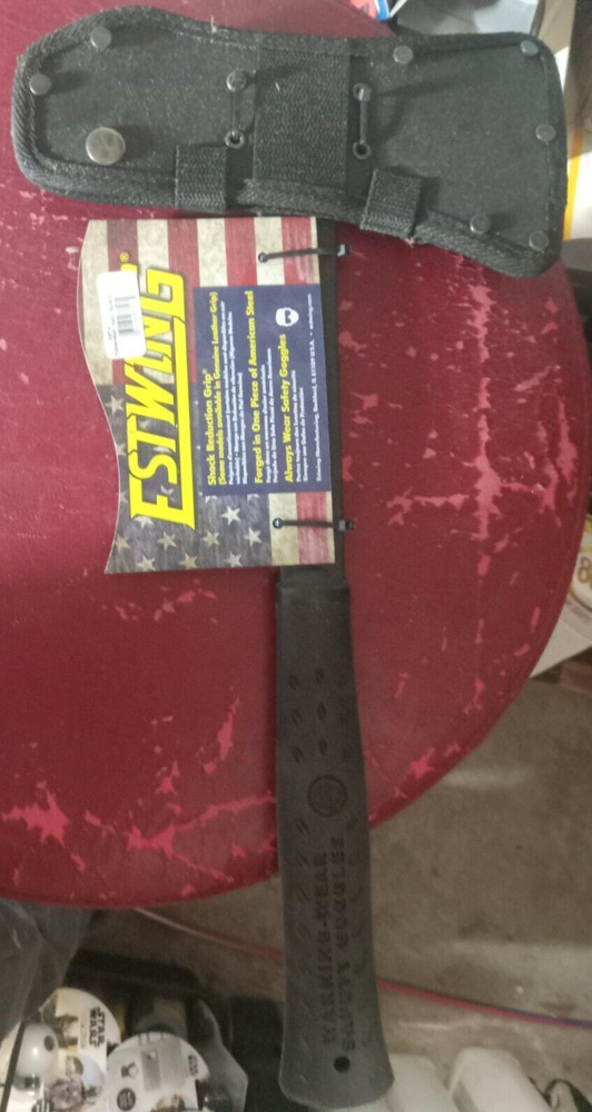 Estwing EBTA Black Eagle Tomahawk Axe w/Sheath 16 Black - US Made