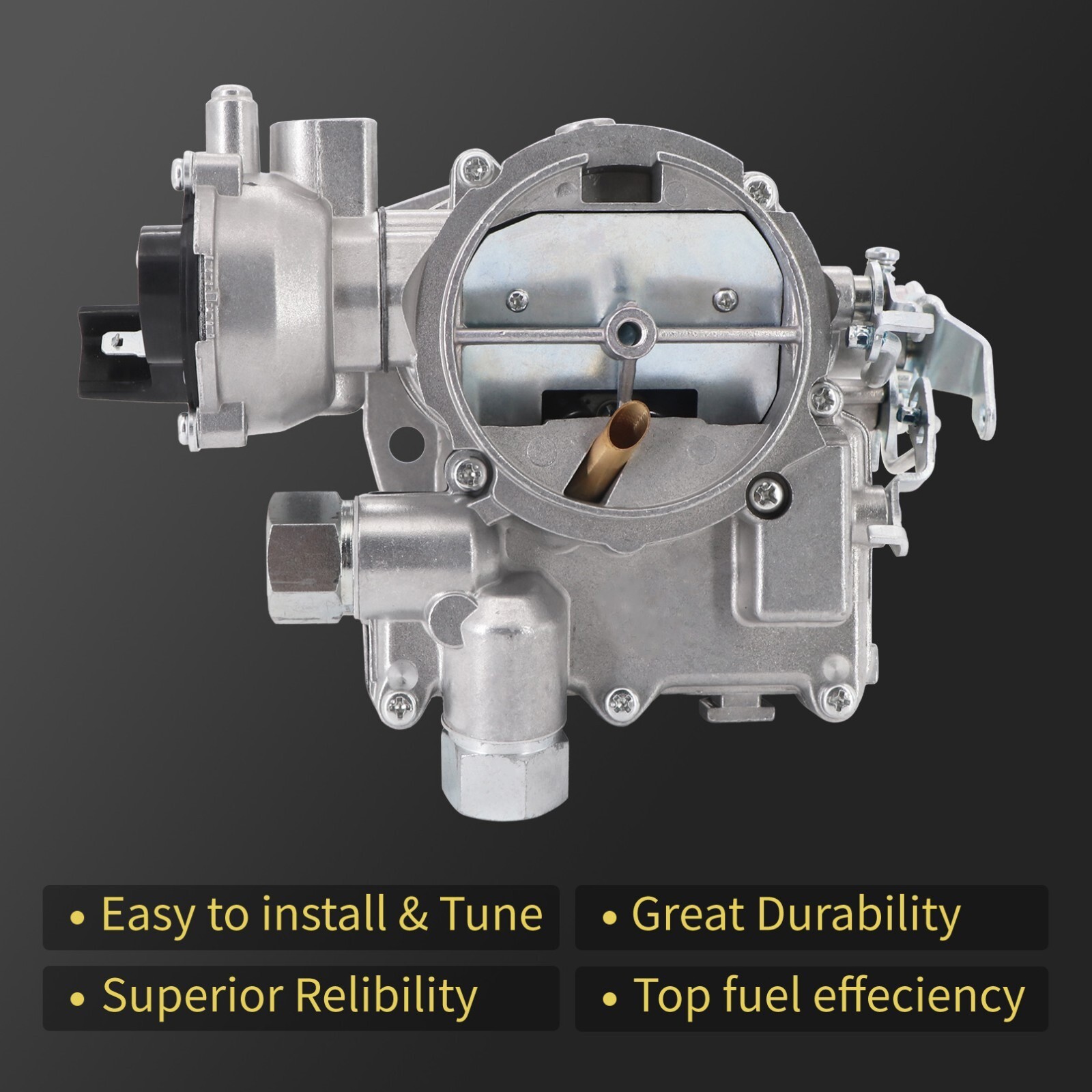 Marine Carburetor For 4cyl 2.5L 3.0L 2BBL Rochester Mercarb 3310-864940A01