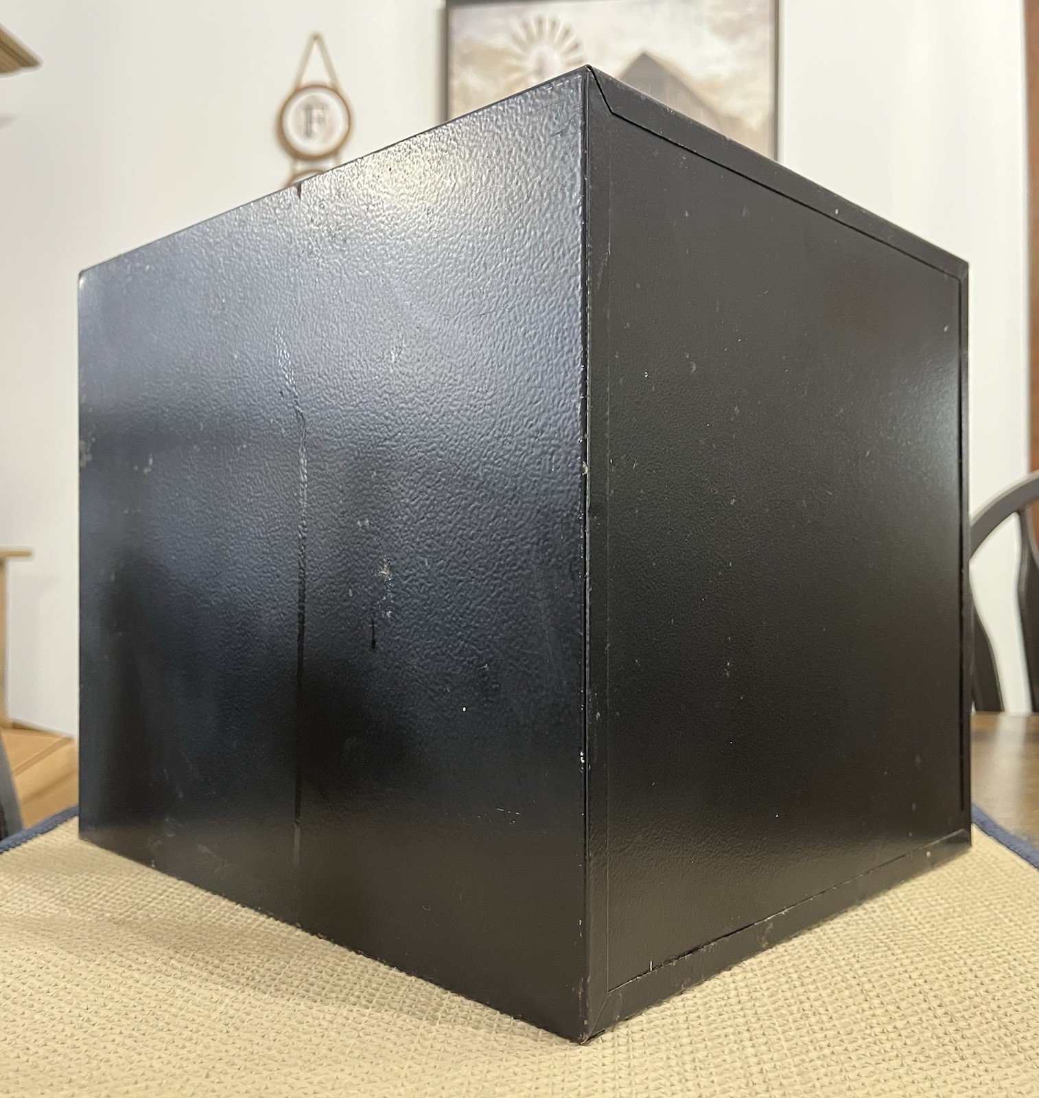 Vintage Industrial 4 Drawer Utility Cabinet By Union Chests Model No. 410