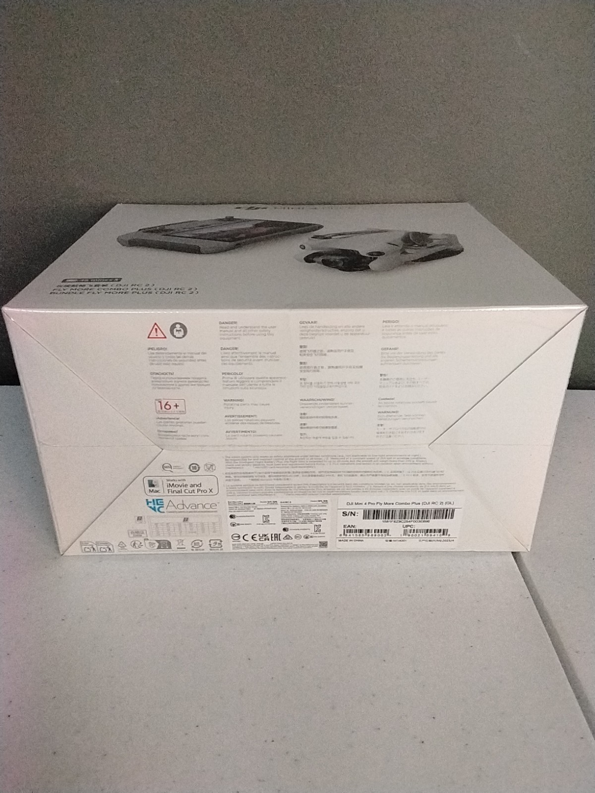 DJI Mini 4 Pro Fly More Combo Plus Camera Drone (with RC 2 Remote)New & Sealed!