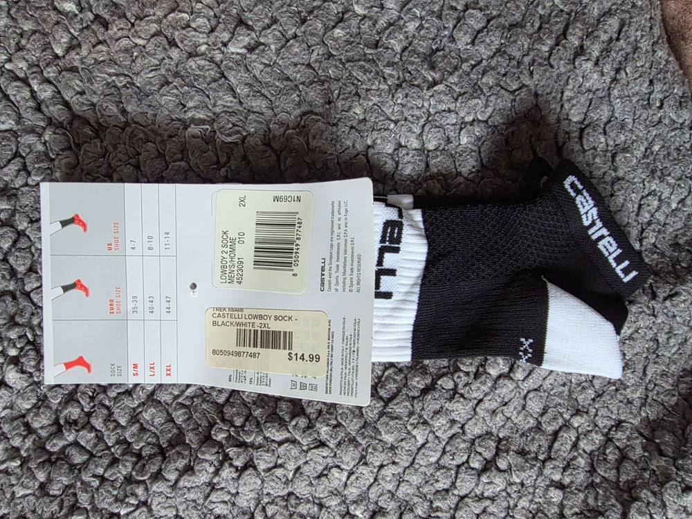 Castelli Lowboy 2 Sock 2XL