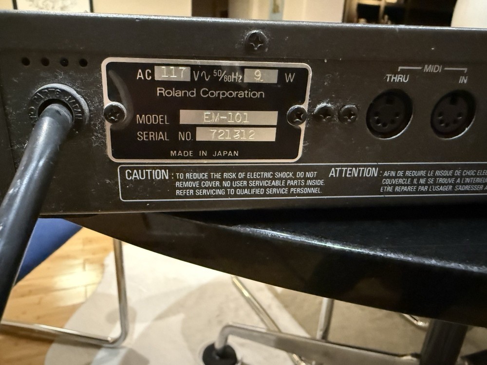 1985 Roland EM-101 Sound Plus Analogue Synth Module