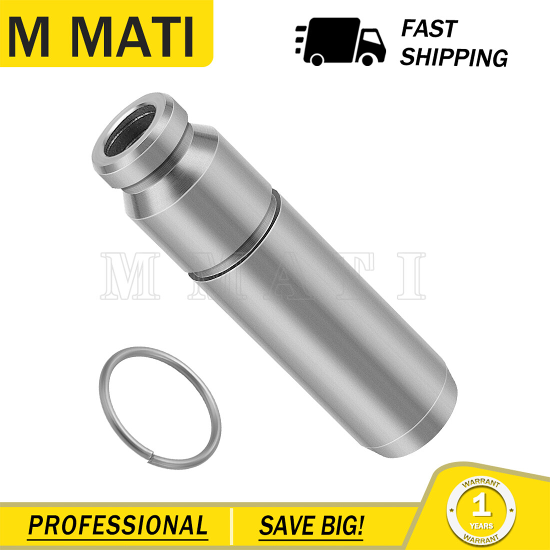 Valve Guide & Circlip For Yamaha 3Y1-11133-11-00 YFM350 YFM400 YFM450 YXR450