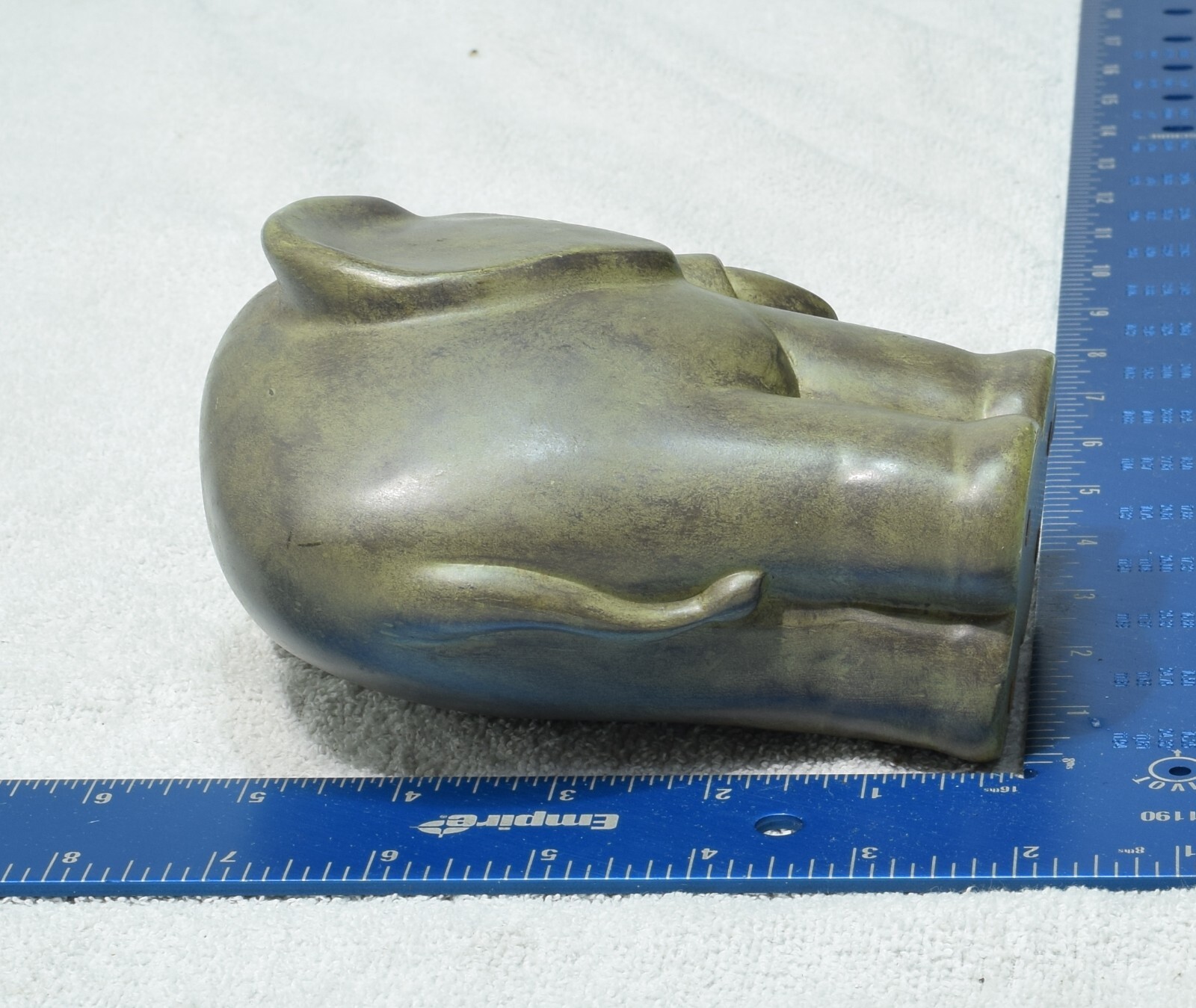 Elephant Resin Animal Figurine Wildlife Craft Collectible Decor