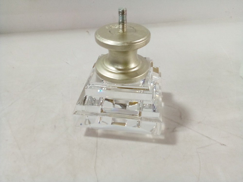 Decorative Rod Set Clear Square Ends - Just Ends