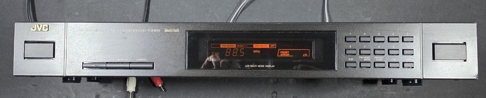 JVC FX-97 FM/AM Computer Controlled Tuner - Tested & Working