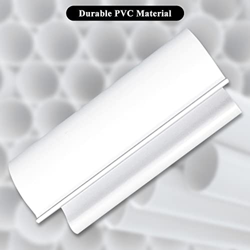 32PCS White Clamp for 1/2 Inch Greenhouses PVC Pipe, Row Covers, Shelters,