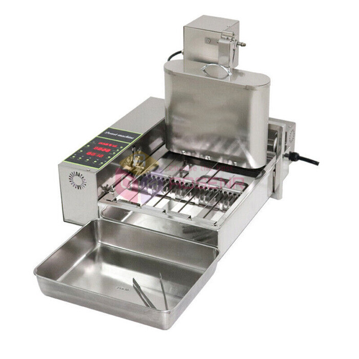 Commercial Automatic Donut Maker Stainless Steel Doughnut Making Machine 4 Rows