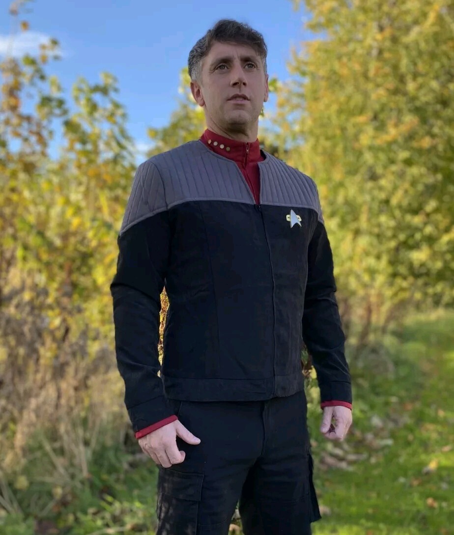 Star Trek First Contact DS9 Starfleet Captain's uniform Picard Sisko Costume