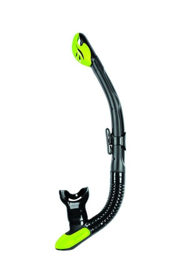 Mares Ergo Dry Snorkel Black/Lime