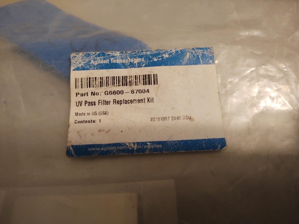 Agilent G6600-67004 UV-pass filter replacement kit