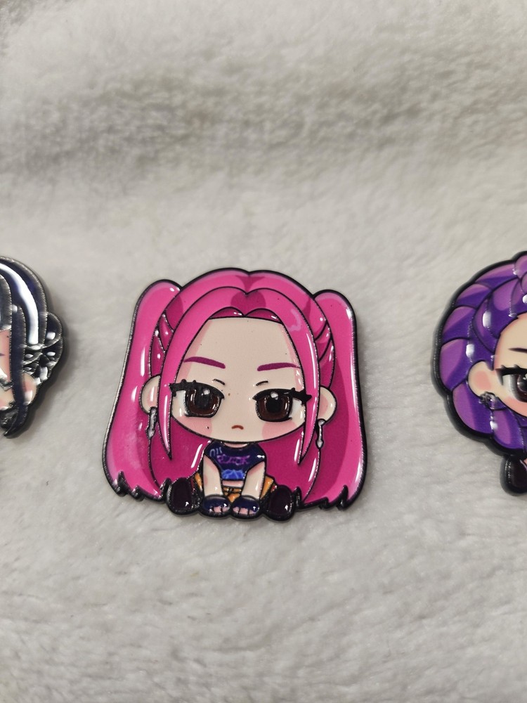 Kpop Huntrix Demon Hunter 3pc Needle Minders