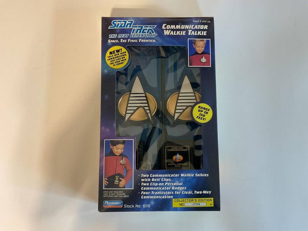 STNG Communicator Walkie Talkie From Playmates