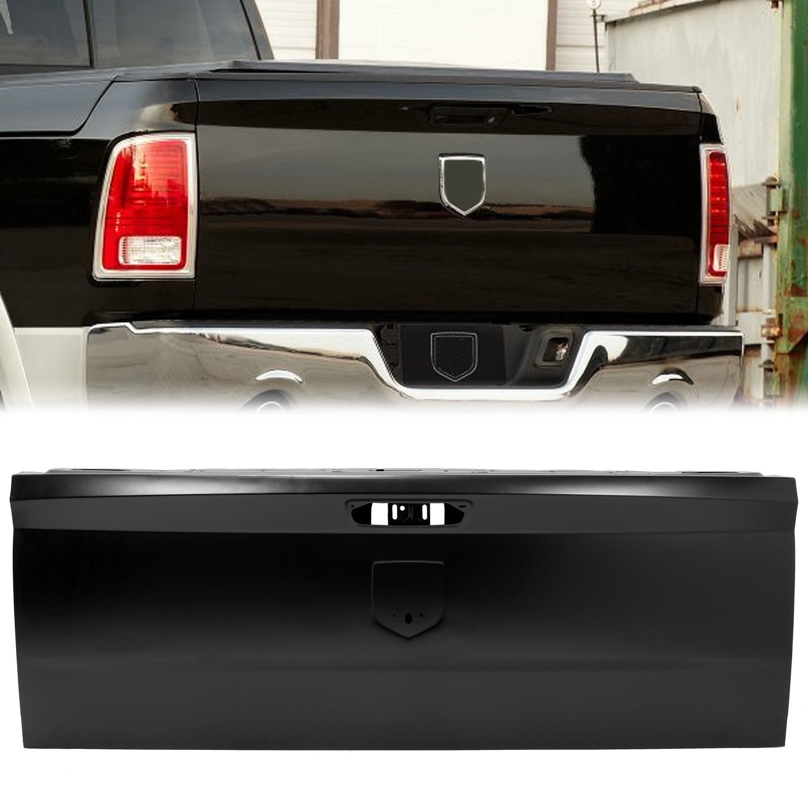 NEW Primed Steel Tailgate for 2010-2018 RAM 1500 2500 3500 Series Pickup 10-18
