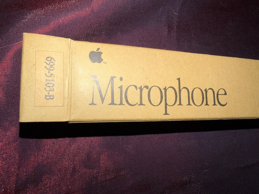 APPLE Computer Desktop Microphone 699-5103-B New