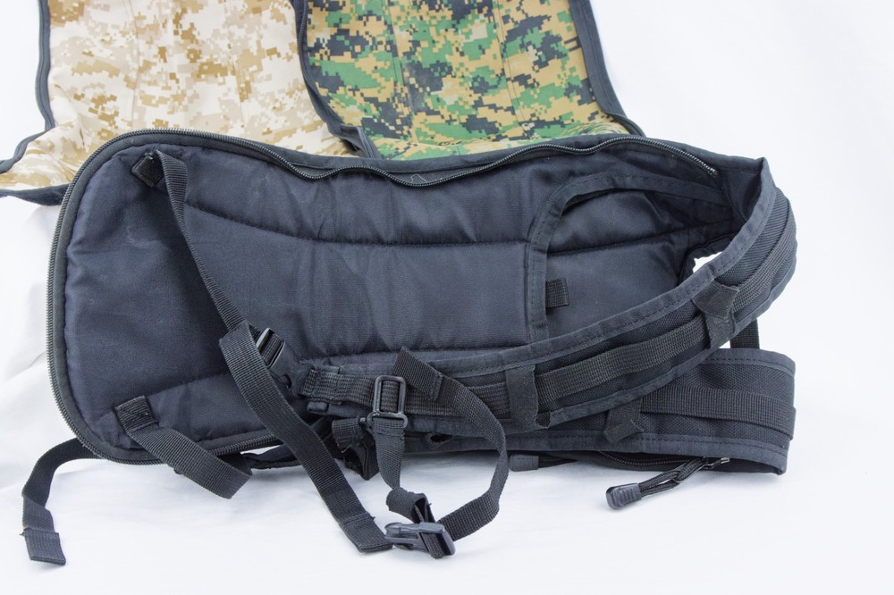 Hydration Carrier/Backpack, NO BLADDER, Two Changeable Camo Types