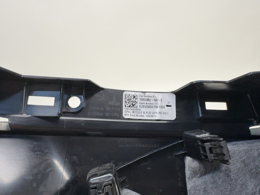 2026 Tesla Model Y Juniper B Pillar Upper Trim Right 1935482-50-E