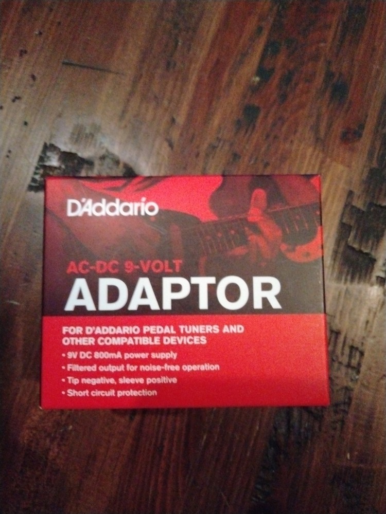 D'Addario 9-Volt Power Adaptor