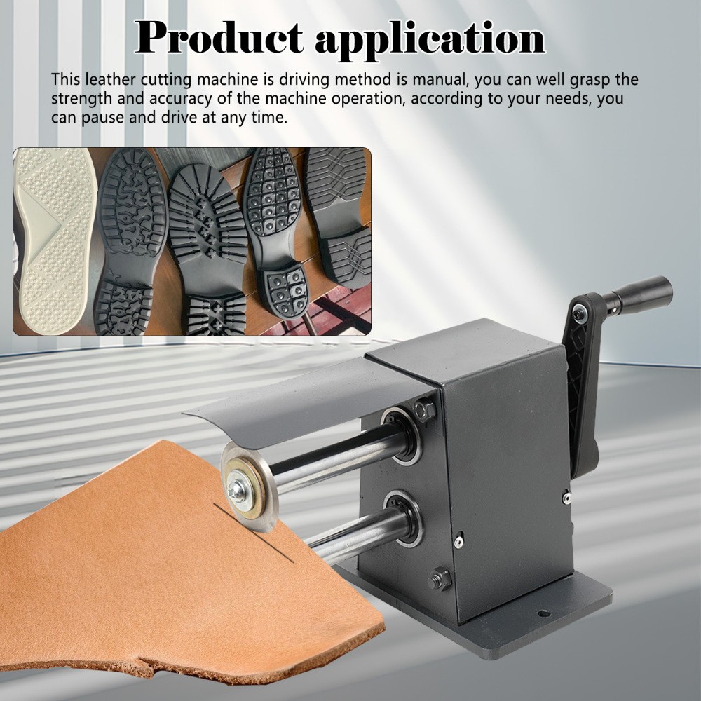 Handmade Shoe Making Tool Sole Cutting Machine Shoe Sole Leather Cutting