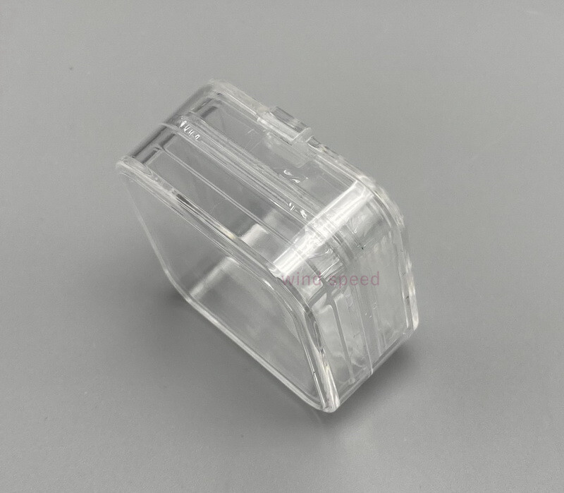 Denture Hinged Display Box Jewelry Chip Storage Boxes False Teeth Membrane Case