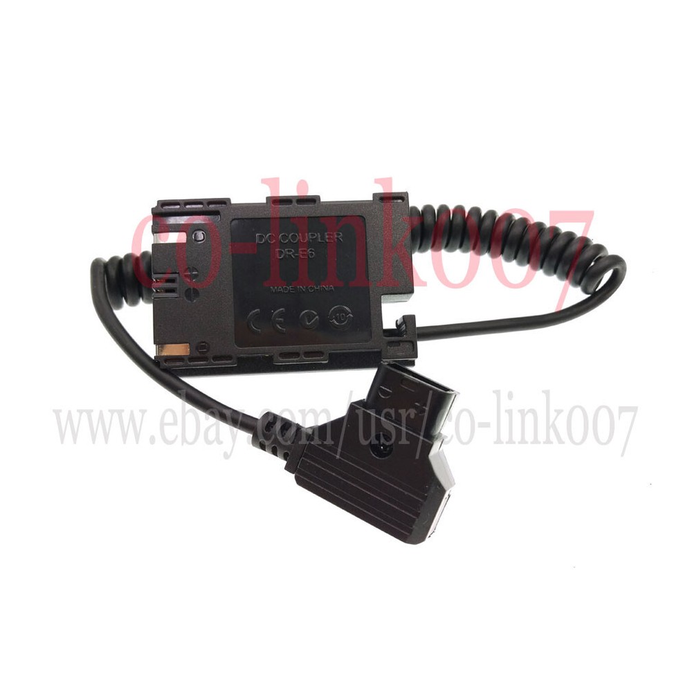 LP-E6 / DR E6 Dummy battery, DR E6 for 5D MarkII 7D 60D DSLRCamera