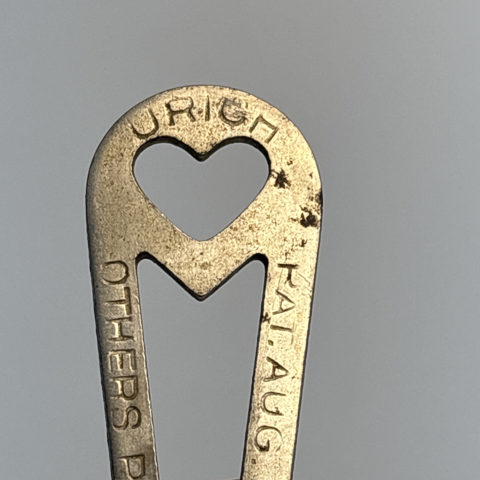 Vintage URICH 1919 Patent Bicycle Tire Puncture Repair Tool Milwaukee WI