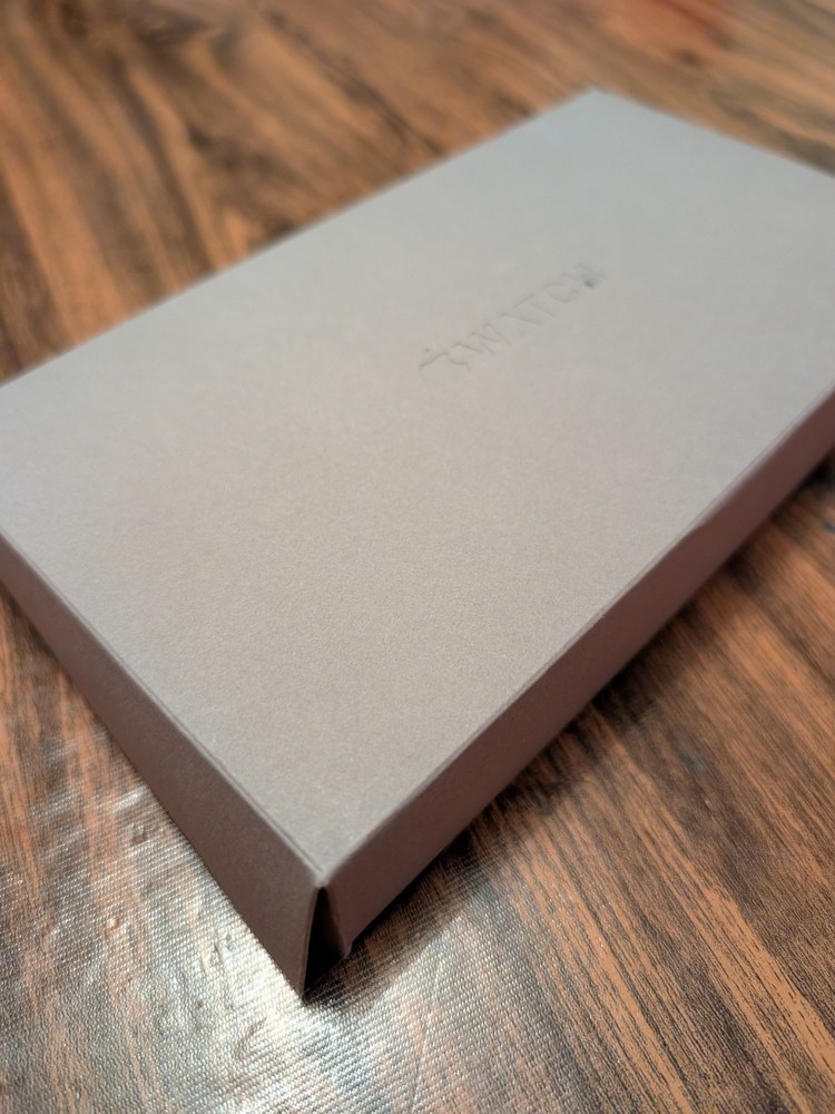 Apple Watch EMPTY BOX ONLY Grey Box With Booklet