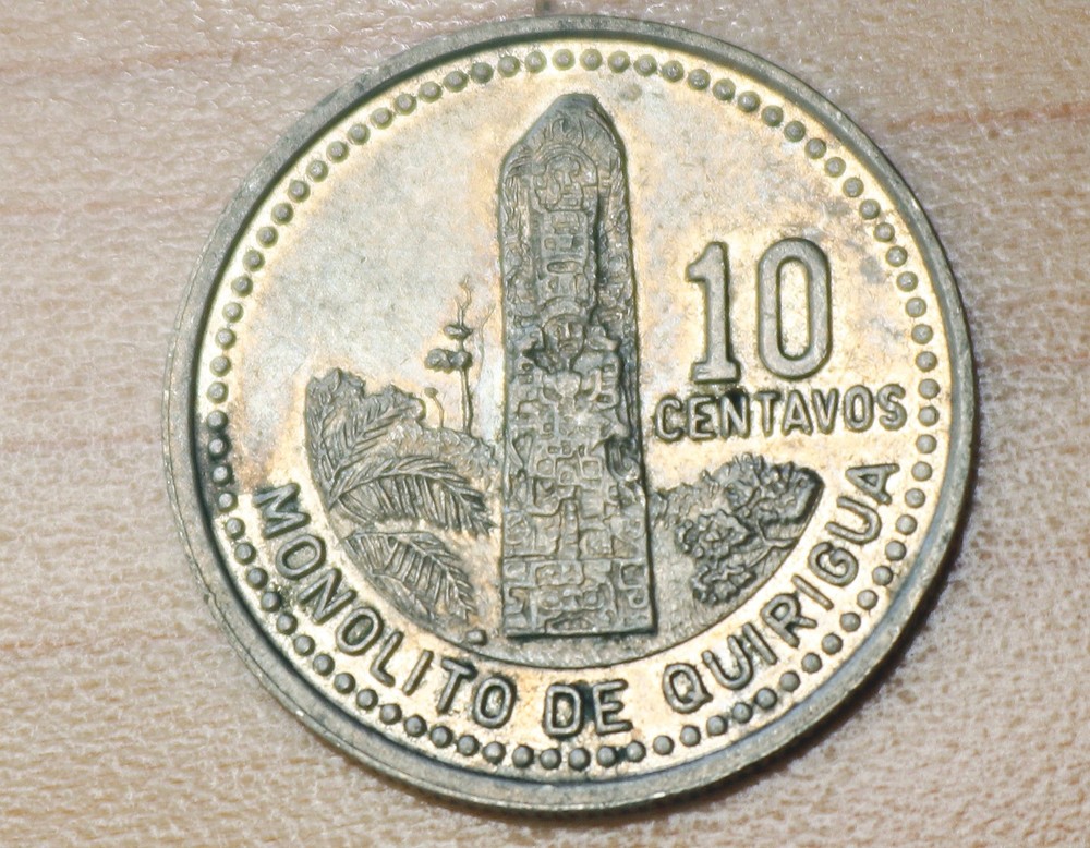 1997 Guatemala 10 Centavos