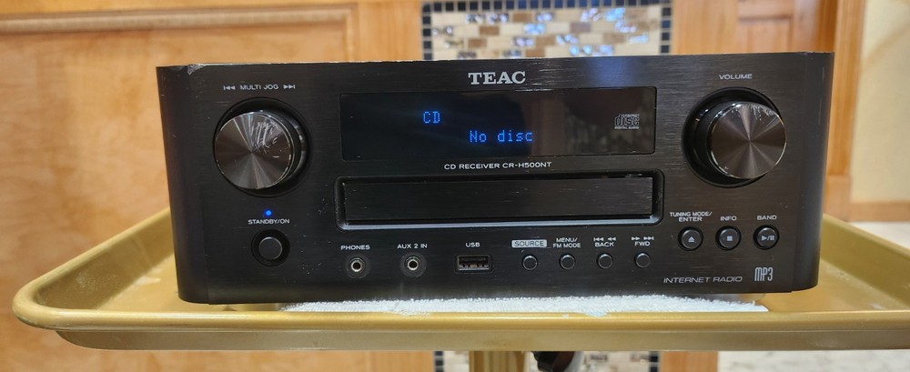 TEAC Reference CR-H500NT Network Receiver / CD Player, NO REMOTE. Test Good