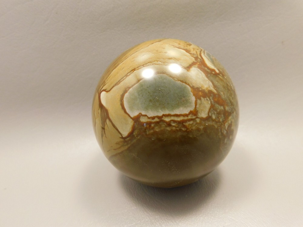 Polychrome Jasper 3 inch Stone Sphere 78 mm Ball #O8