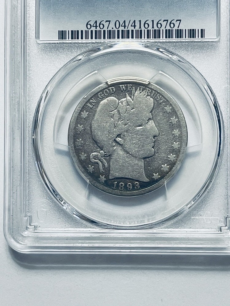1893-S Barber Half Dollar PCGS G04