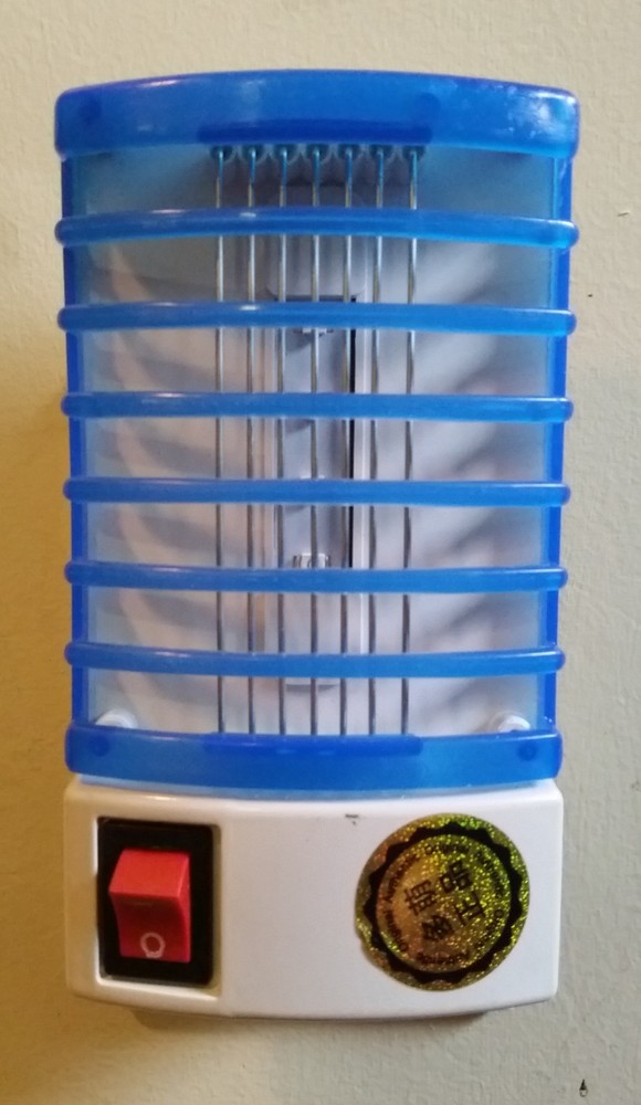 Insect Zapper Mosquito Repeller Bug Killer Night Light LED Plug in Wall Electric