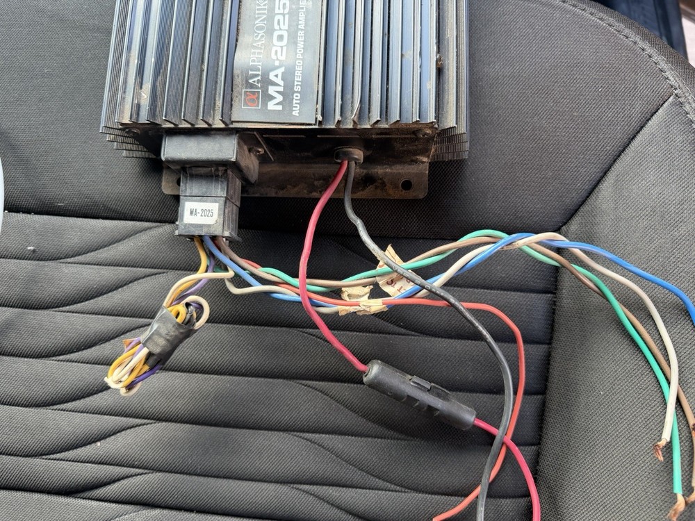 ALPHASONIK MA-2025 OLD SCHOOL CAR AMPLIFIER