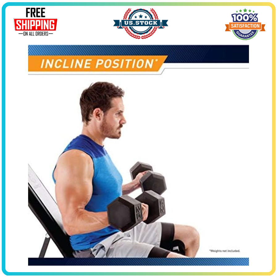 Multi-Purpose Adjustable Weight Bench for Full Body Workout