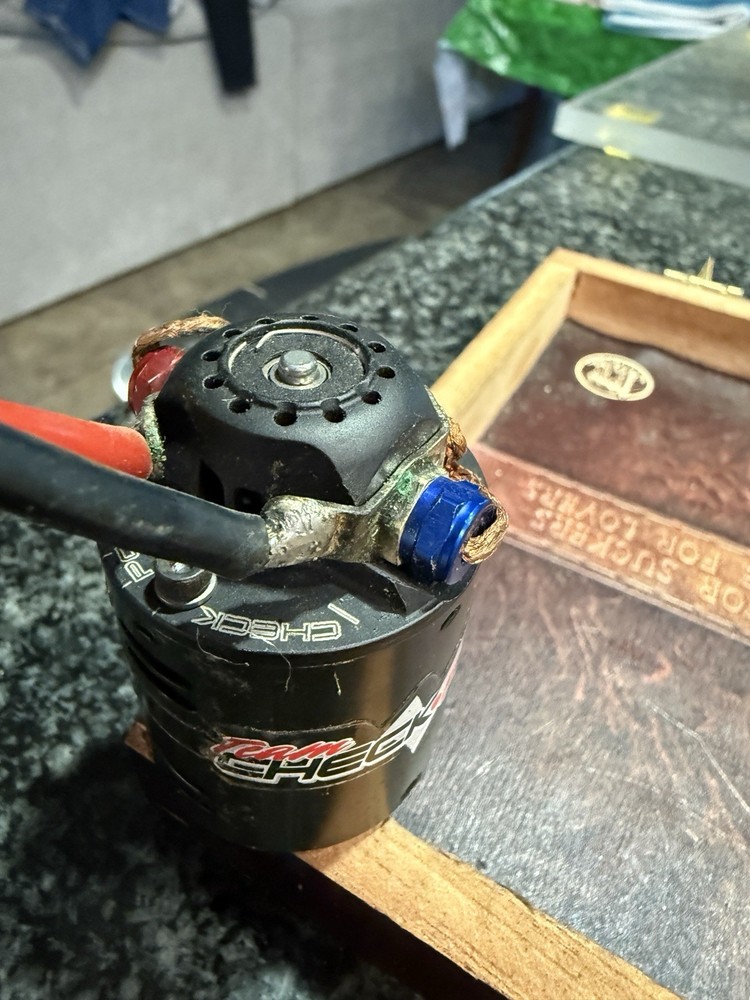 Team Checkpoint 10x2 Double Brushed Modified RC Motor! Tested !!