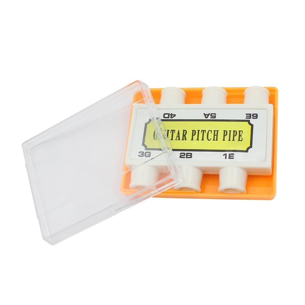 Durable 6 Tones Diatonic Pitch Pipe Box E-A-D-G-B-E Tuner