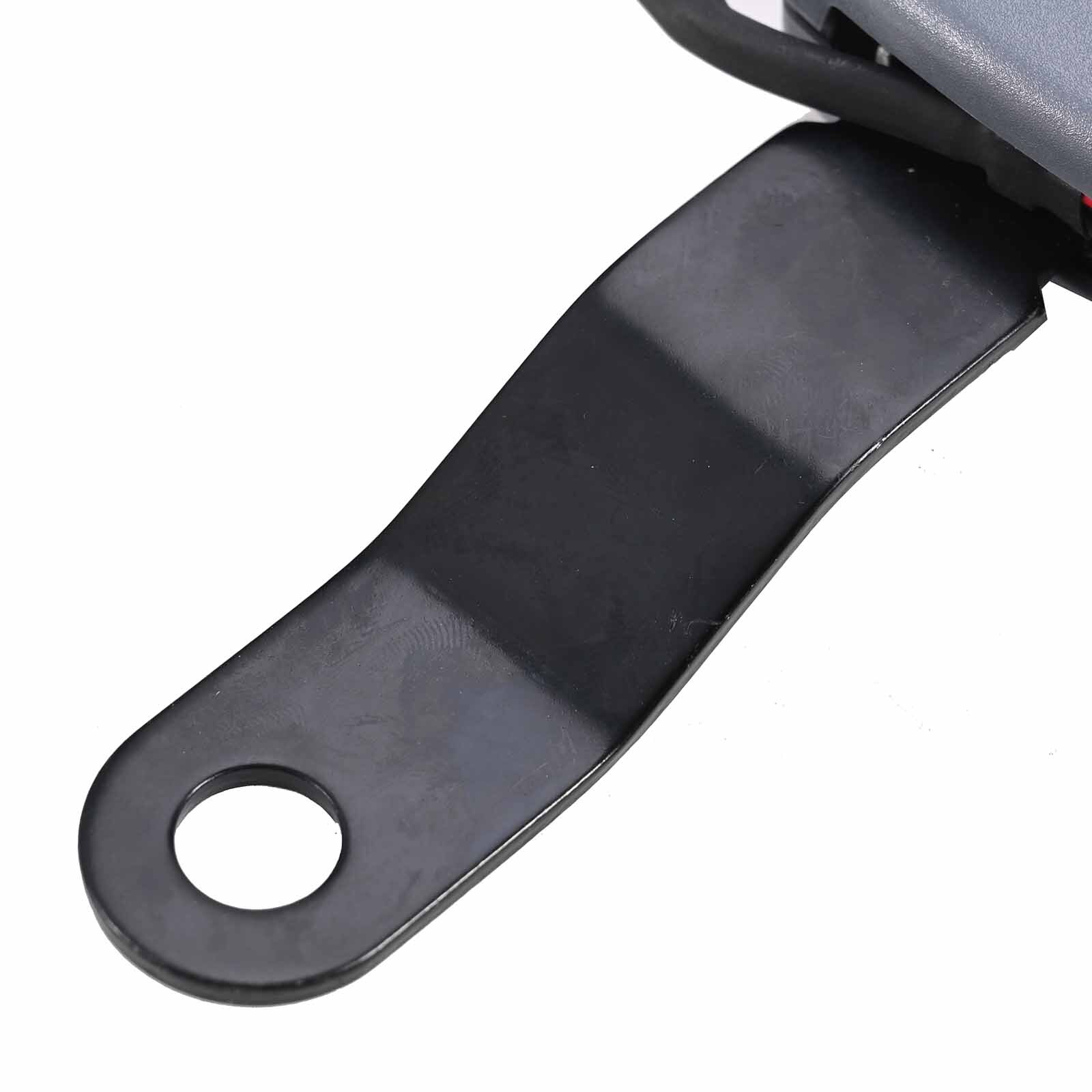 2* Retractable 3 Point Fixed sensor Seat Belt Straps Car Adjustable Belt Gray