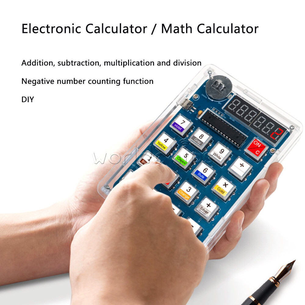 DIY Calculator Electronic Production Kit 51 Microcontroller Welding Exercise New
