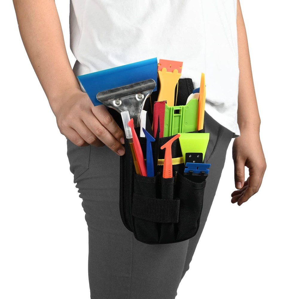 Organizer Tool Pouch Multipurpose Wrapping Tool Bag Mini Work Holder Heavyduty S