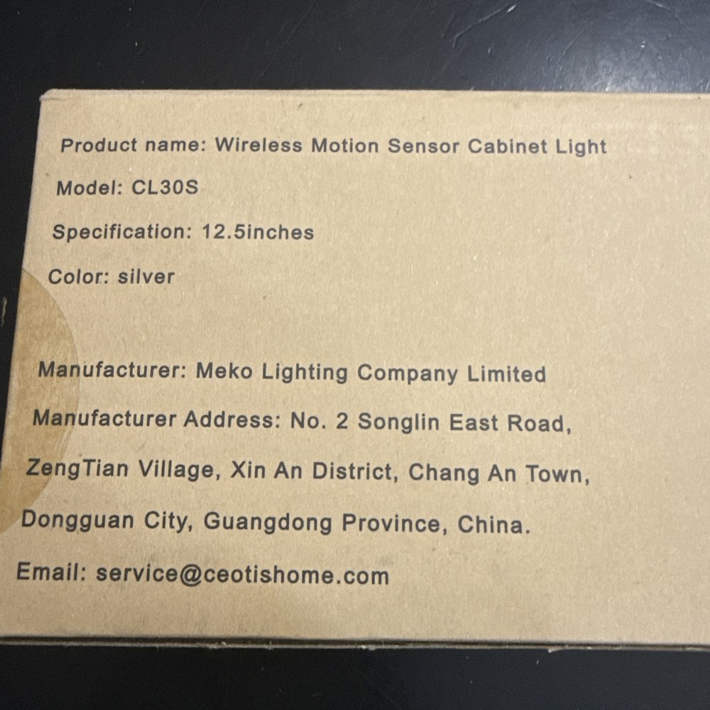 Ceotis wireless motion sensor cabinet light 2 Pack