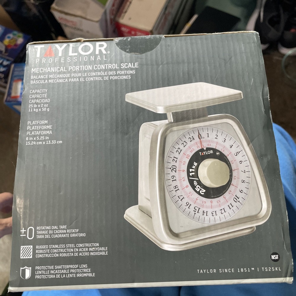 Taylor TS25 Precision Products Mechanical Scale Cooking Portion Control Kitchen