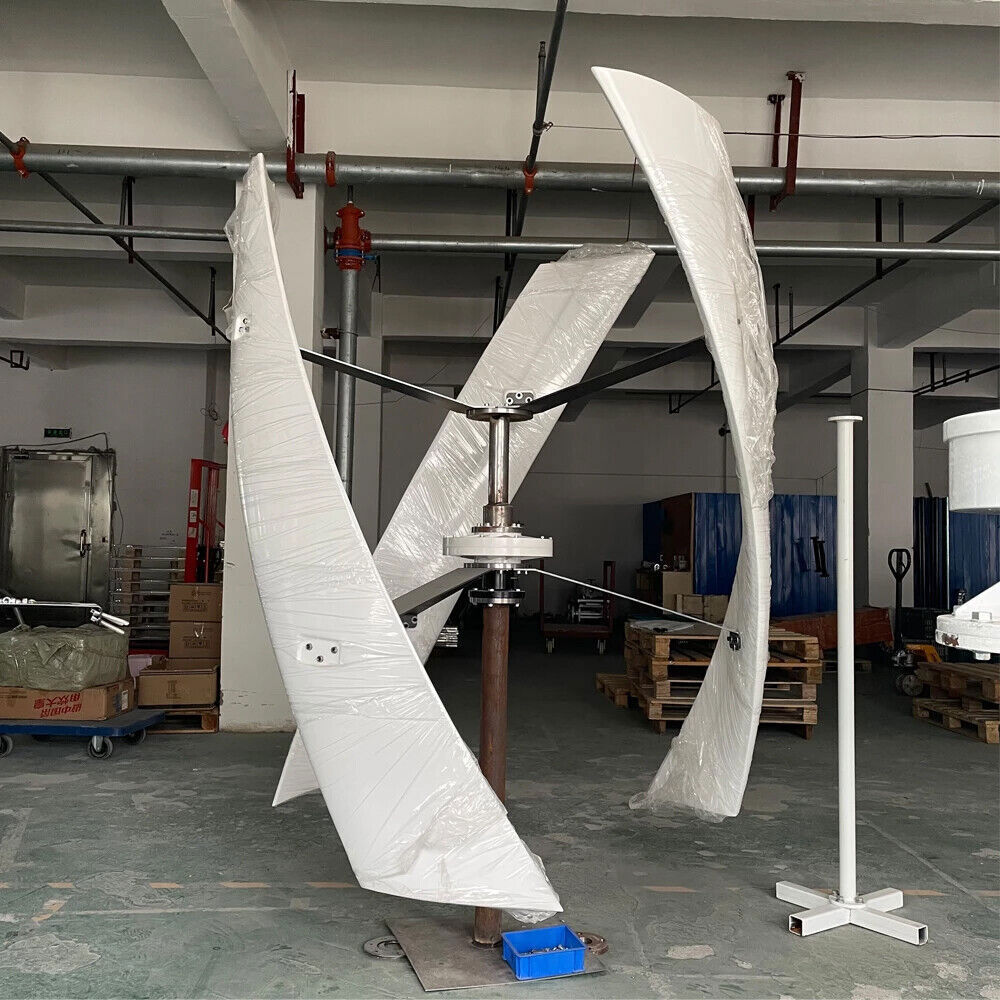 3KW Vertical Wind Turbine Generator w/ Controller Inverter Off Grid Windmill Kit