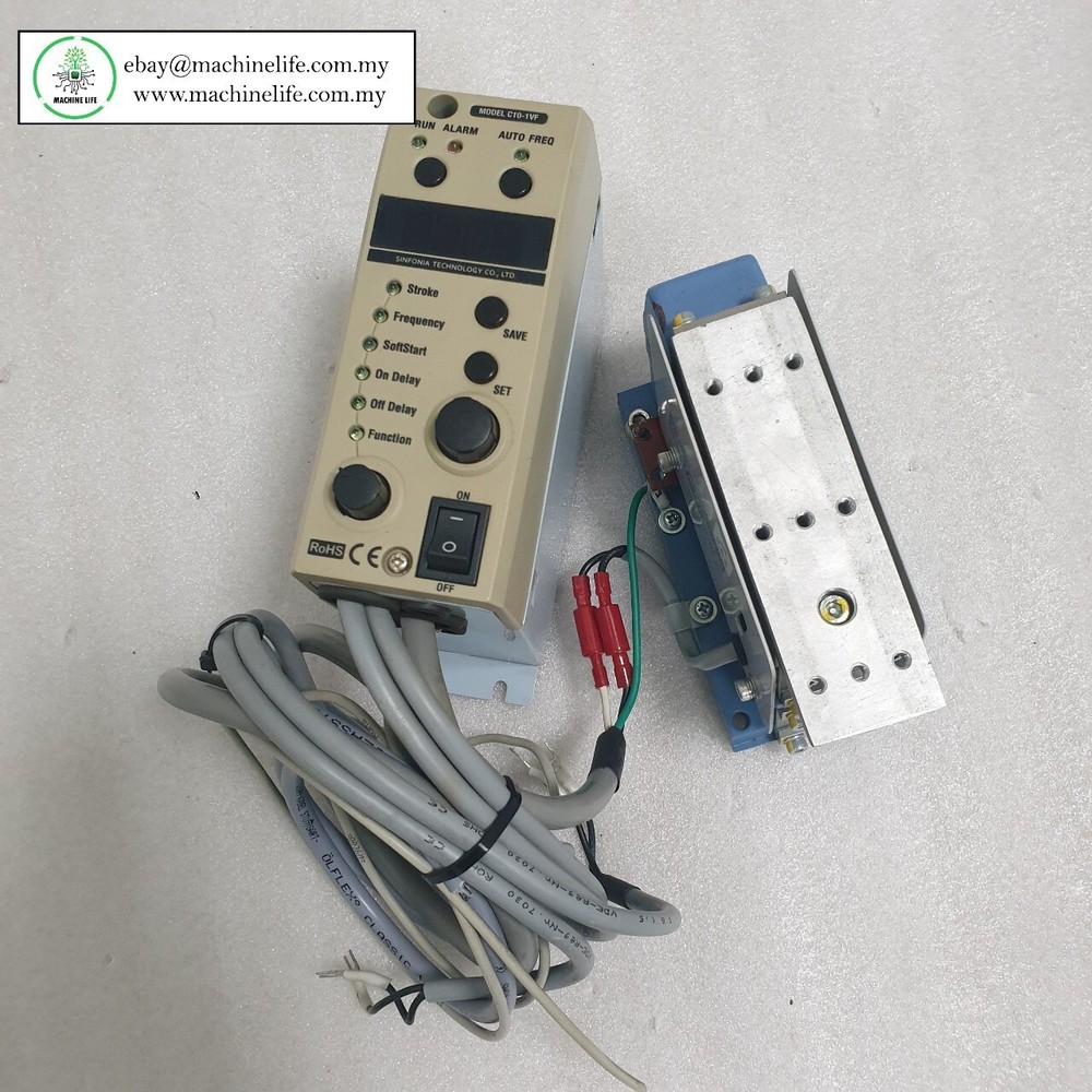 Sinfonia C10-1VF + LFB-300 Digital Controller With Linear Feeder