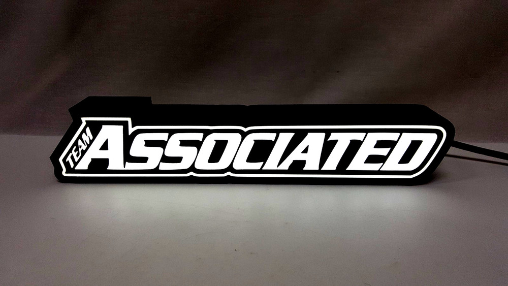 Team Associated AE RC Racing R/C LED Sign Light Box Wall Decor LED Display