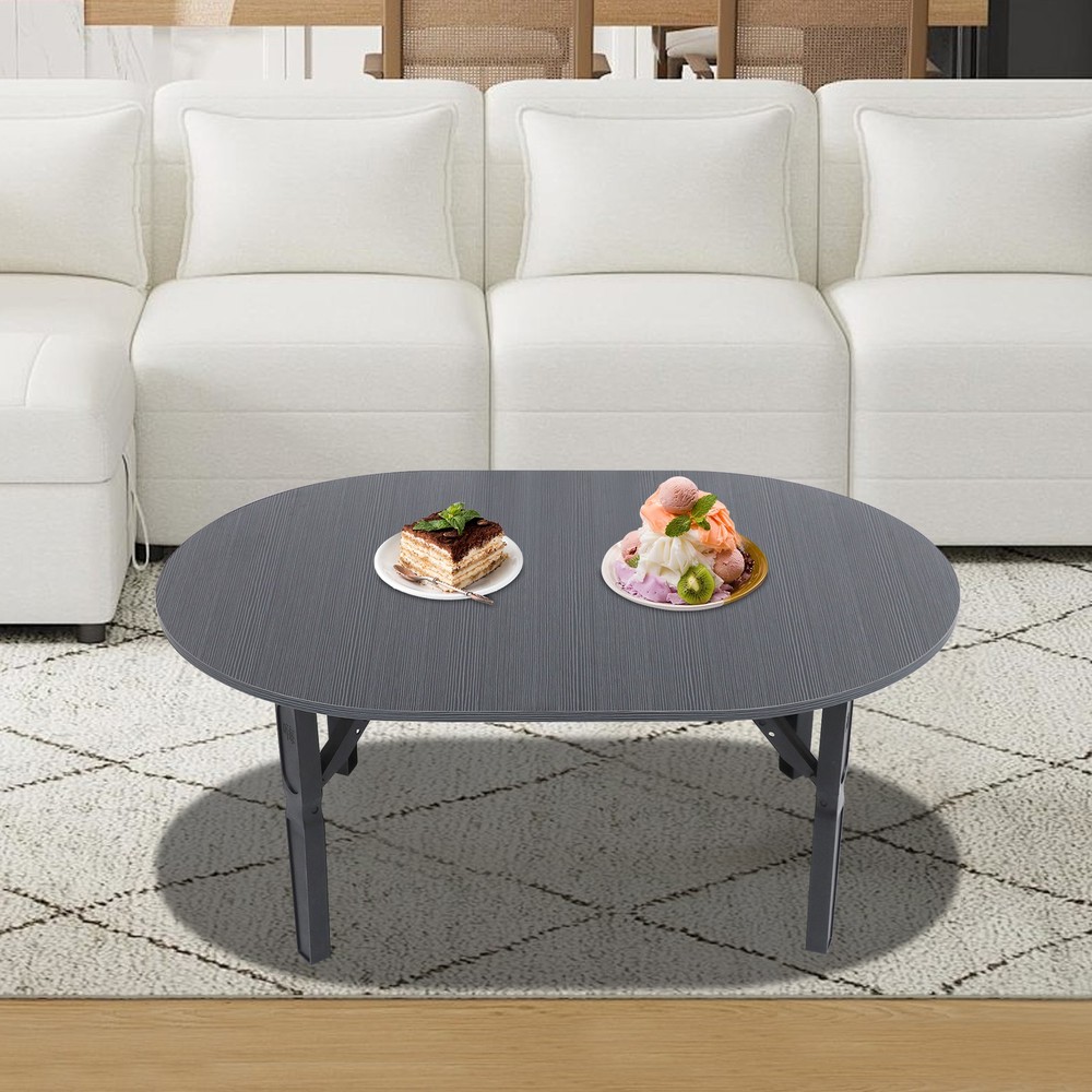 Coffee Table Foldable Small Table Portable Coffee Table 80*48*36cm Max Load 44lb