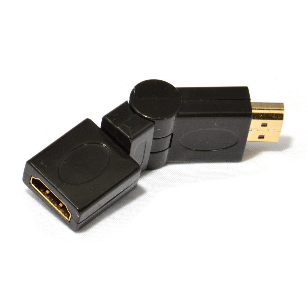 HDMI Multi Angle Swivel Coupler Adapter Connector Extender Converter 4K 1080P