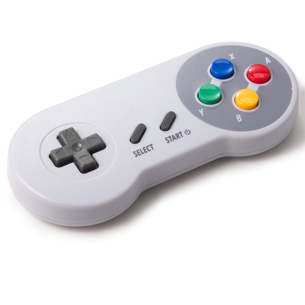 For 2.4G Wireless Super Nintendo SNES System Gamepad Replacement Controller Pad